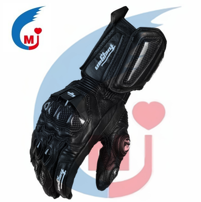 Motorcycle Winter Long Leather Glove